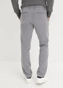 Pantaloni chino con piega stirata loose fit, straight, bonprix