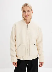 Bomber in bouclé morbido, bonprix