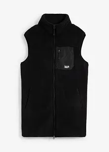 Gilet in pile teddy, bonprix
