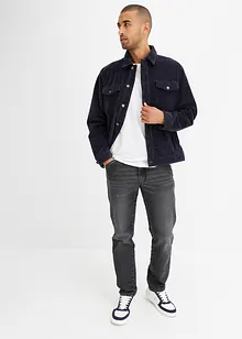 Jeans elasticizzati relaxed fit, straight, bonprix