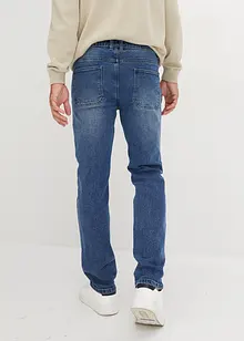 Jeans elasticizzati in denim robusto pregiato regular fit, straight, bonprix