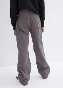 Pantaloni cargo loose fit, straight, bonprix