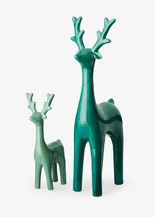 Statuetta decorativa alce (set 2 pezzi), bonprix