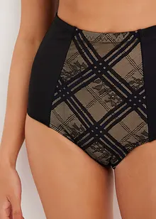 Culotte modellante con effetto modellante medio e pizzo, bonprix