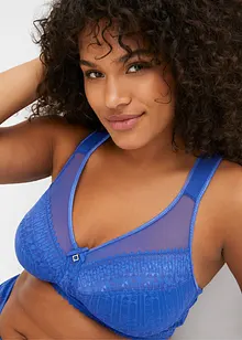 Reggiseno minimizer senza ferretto con poliammide riciclata, bonprix