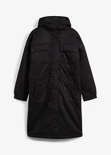 Parka lungo imbottito, bonprix