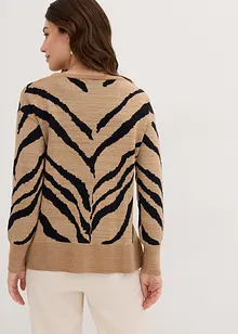 Maglione jacquard, bonprix