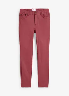 Pantaloni elasticizzati rivestiti con cinta comfort, skinny, bonprix