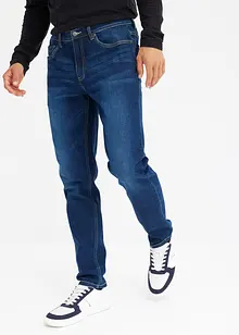 Jeans elasticizzati regular fit, tapered, bonprix