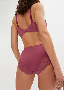 Culotte a vita alta con pizzo delicato, bonprix