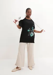 Maglia a mezze maniche con scollo a barca, bonprix