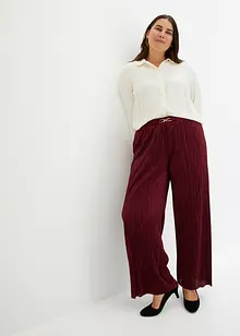 Pantaloni plissettati, bonprix