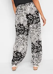 Pantaloni alla turca in jersey di misto viscosa fluente, bonprix