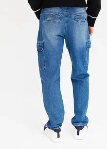 Jeans cargo termici relaxed fit, straight, bonprix