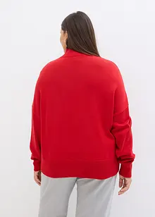 Maglione a collo alto natalizio, bonprix