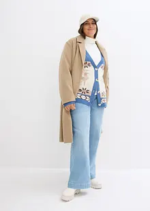 Cardigan in fantasia natalizia, bonprix