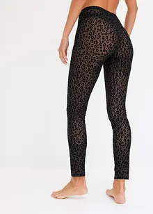 Leggings con motivo vellutato, bonprix