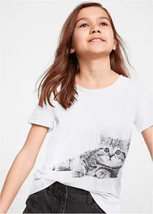 T-shirt in puro cotone biologico, bonprix