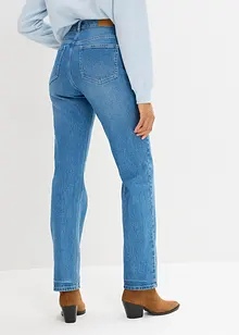 Jeans straight, a vita alta, bonprix