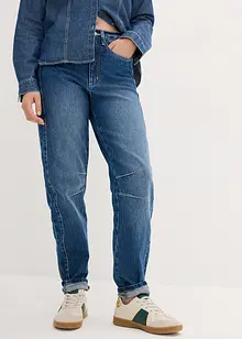 Mom jeans a vita alta, bonprix