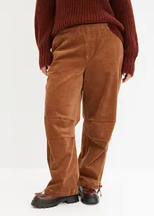 Pantaloni parachute di velluto a coste, bonprix