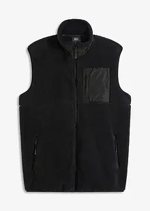 Gilet in pile teddy, bonprix