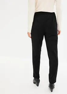 Pantaloni in similpelle scamosciata, bonprix