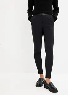 Leggings in jersey consistente con dettagli in similpelle, bonprix