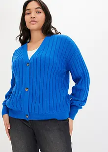 Cardigan corto a coste, bonprix