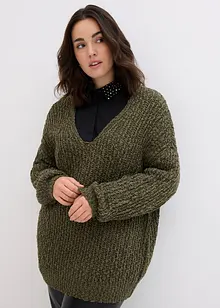 Maglione in filato bouclé, bonprix