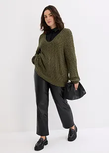 Maglione in filato bouclé, bonprix