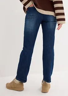 Jeans con cinta comoda straight, a vita alta, bonprix