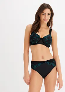 Reggiseno minimizer con ferretto e ricami, bonprix