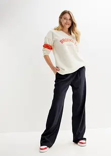 Pantaloni a palazzo con pinces, bonprix