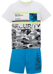 T-shirt e pantaloni corti (set 2 pezzi) in cotone biologico, bonprix