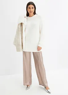 Maglione oversize in filato morbido, bonprix