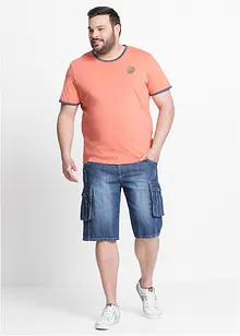 Bermuda cargo in jeans, regular fit, bonprix