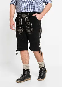 Pantaloni corti bavaresi in pelle, regular fit, bonprix
