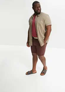 Bermuda chino elasticizzati con cintura, regular fit, bonprix