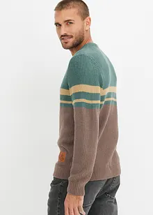 Maglione color block, bonprix