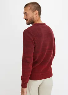 Maglione con colori sfumati e cotone riciclato, bonprix