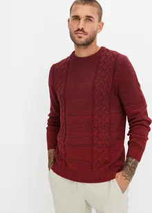 Maglione con colori sfumati e cotone riciclato, bonprix