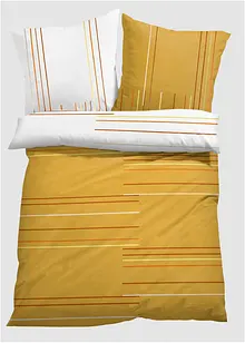 Biancheria da letto double-face a righe, bonprix