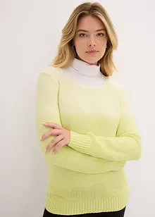 Maglione in filato grosso con colori sfumati, bonprix