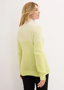 Maglione in filato grosso con colori sfumati, bonprix