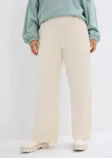 Pantaloni di velluto con cinta elastica, bonprix