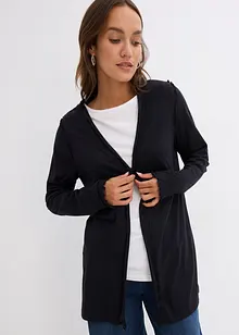 Cardigan corto in jersey a maniche lunghe, bonprix