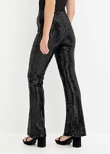 Pantaloni con paillettes, bonprix