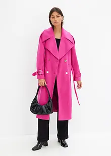 Trench in simil lana, bonprix