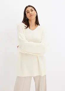 Maglione oversize in misto lana, bonprix